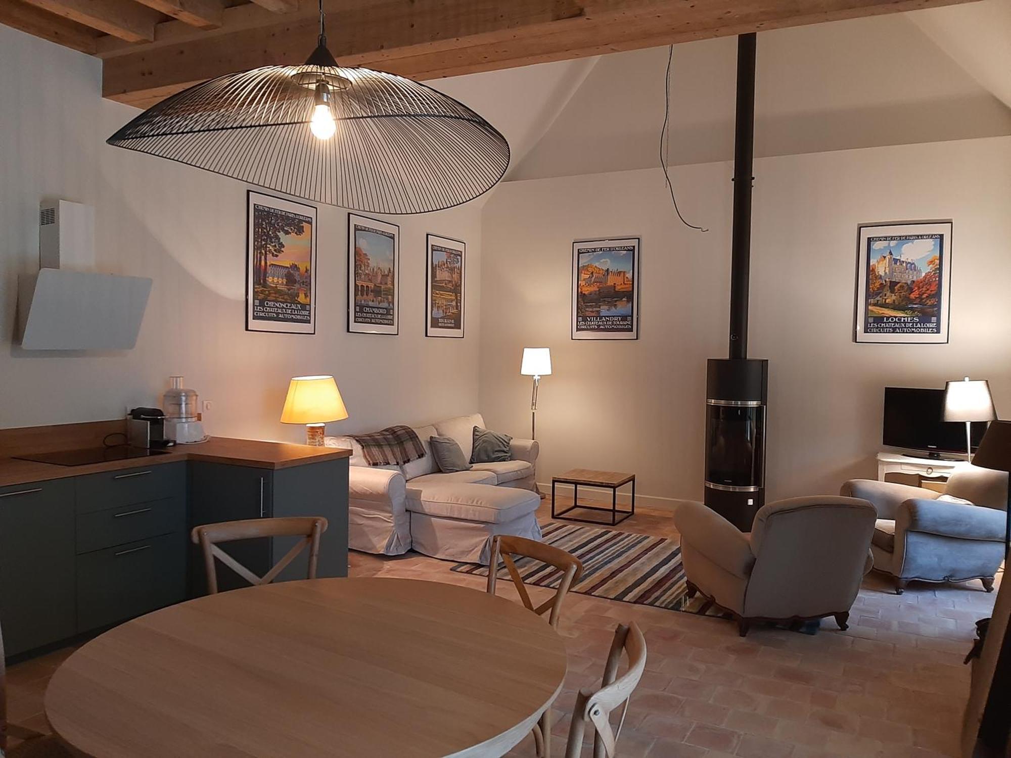 Le Puits Renaissance - Gites De Caractere Et Piscine Chauffee Chambourg-sur-Indre Esterno foto