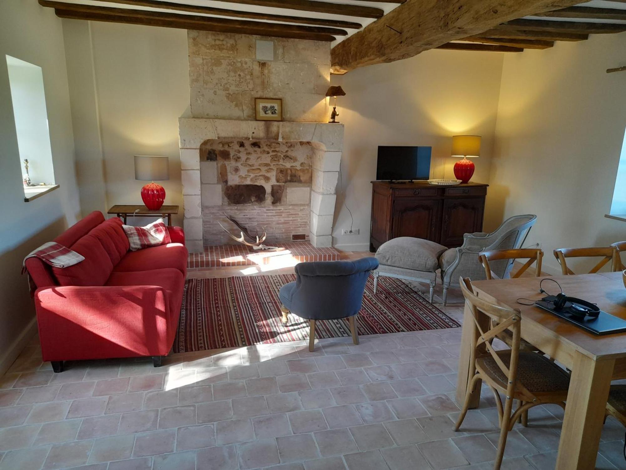 Le Puits Renaissance - Gites De Caractere Et Piscine Chauffee Chambourg-sur-Indre Esterno foto